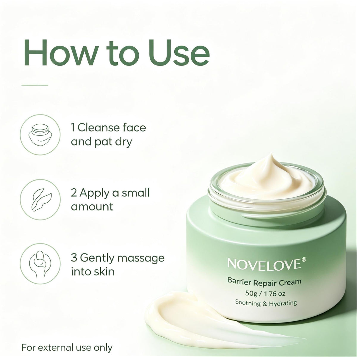 NOVELOVE® Barrier Repair Cream