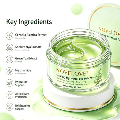 NOVELOVE® Cooling Hydrogel Eye Patches