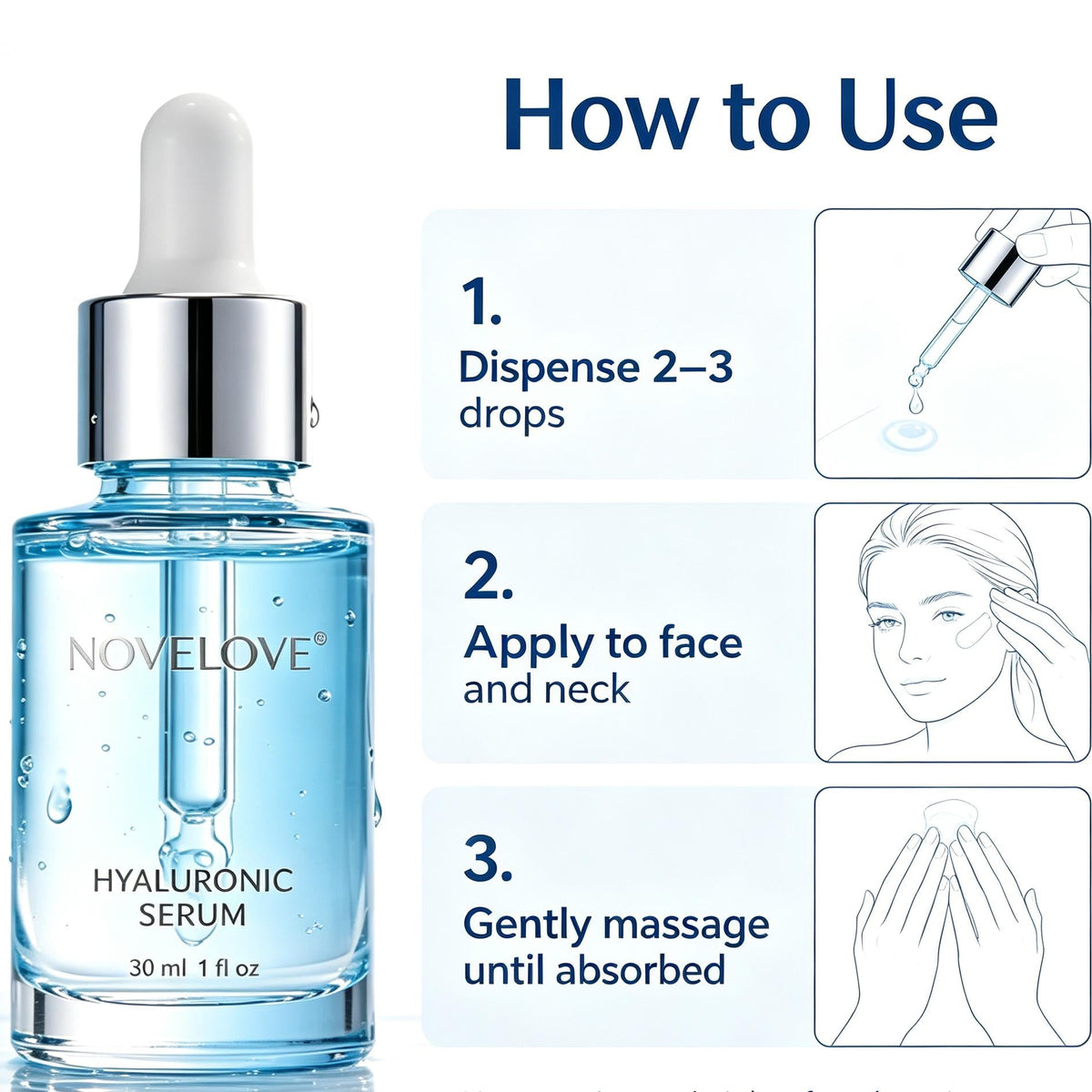 NOVELOVE®  Hyaluronic Serum
