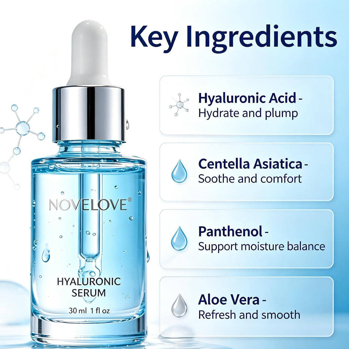 NOVELOVE®  Hyaluronic Serum